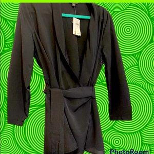 Banana Republic dressy wrap shirt